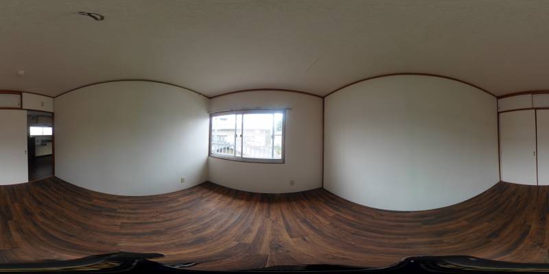 パノラマ画像洋室