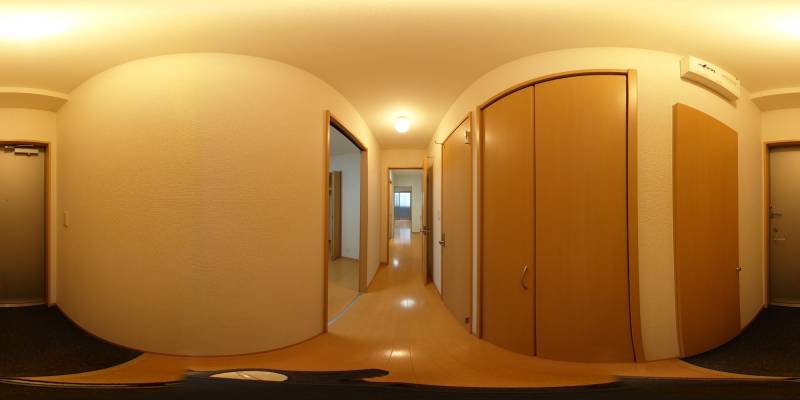 パノラマ画像玄関