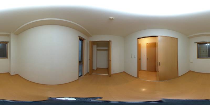 パノラマ画像洋室