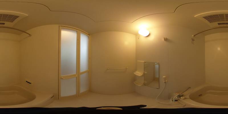 パノラマ画像バスルーム