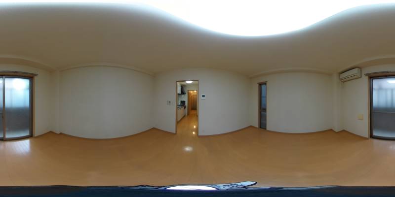 パノラマ画像洋室