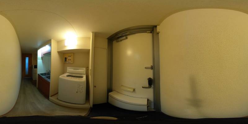 パノラマ画像玄関