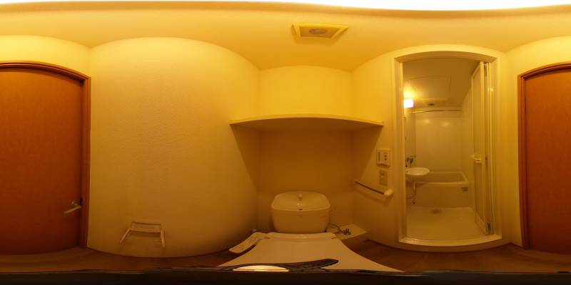 パノラマ画像トイレ