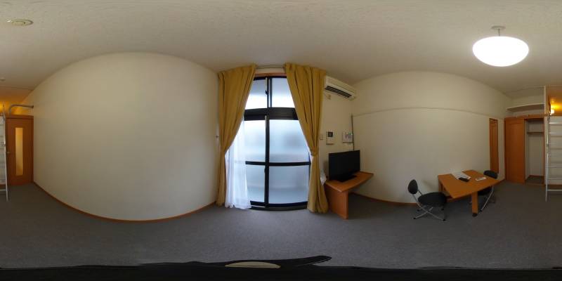 パノラマ画像洋室