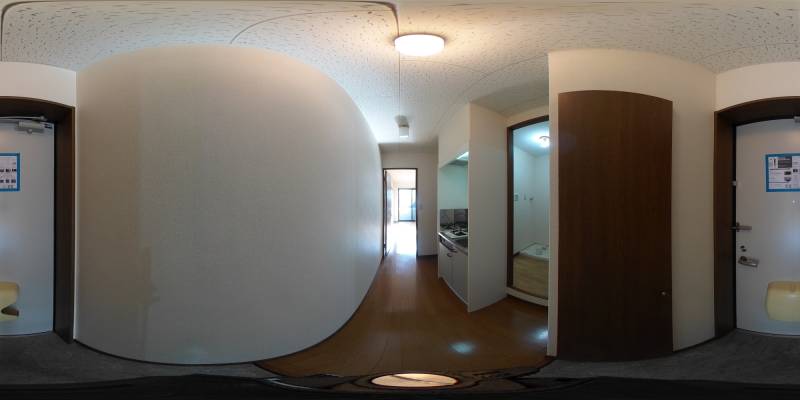 パノラマ画像玄関