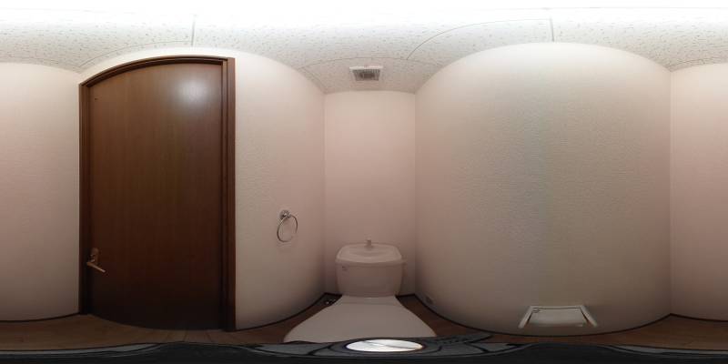 パノラマ画像トイレ