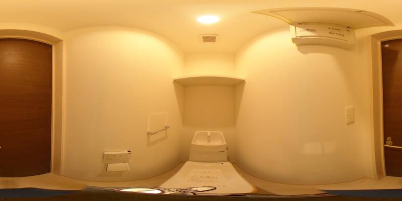 パノラマ画像トイレ