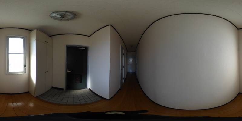 パノラマ画像玄関