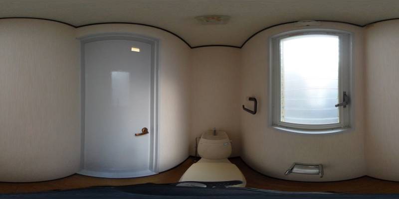 パノラマ画像トイレ