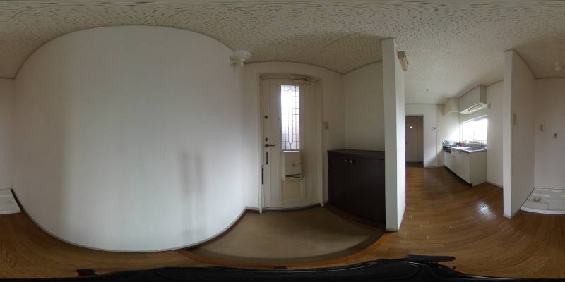 パノラマ画像玄関