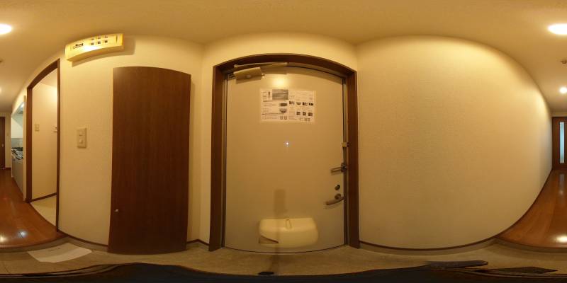 パノラマ画像玄関