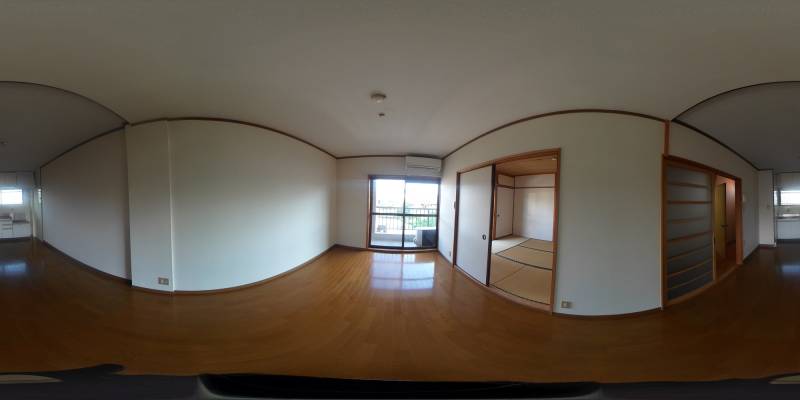 パノラマ画像リビング