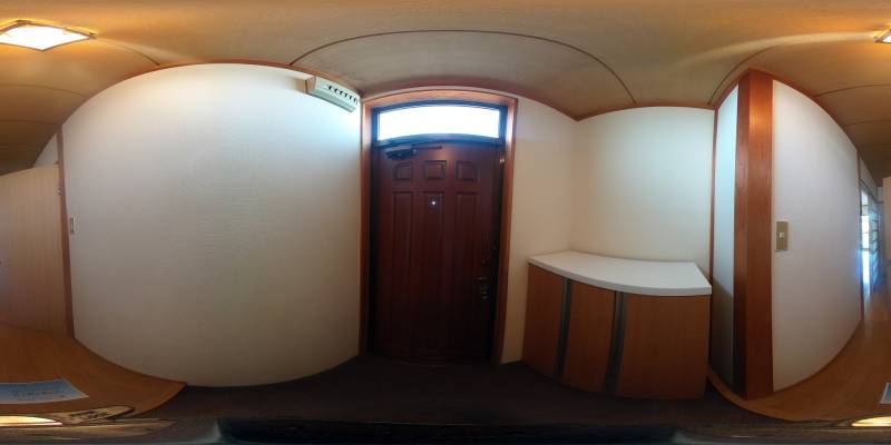 パノラマ画像玄関