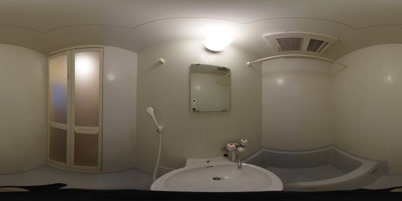 パノラマ画像洗面所