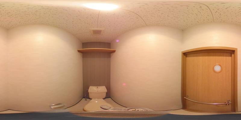 パノラマ画像トイレ