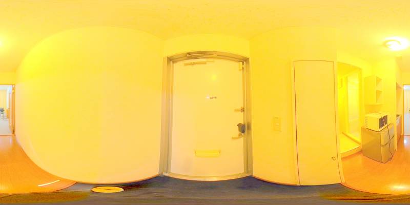 パノラマ画像玄関
