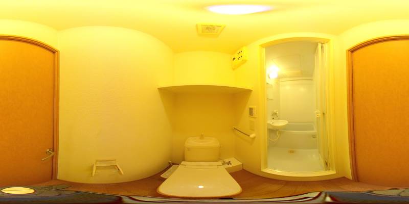 パノラマ画像トイレ