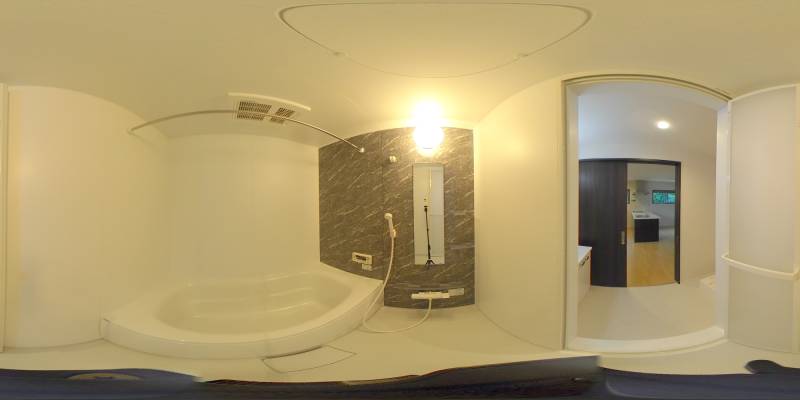 パノラマ画像バスルーム