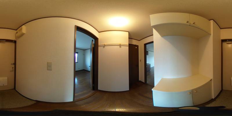 パノラマ画像玄関