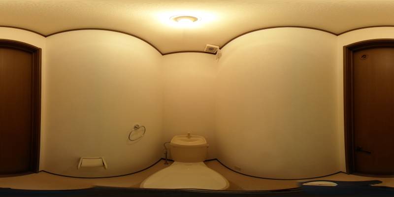 パノラマ画像トイレ