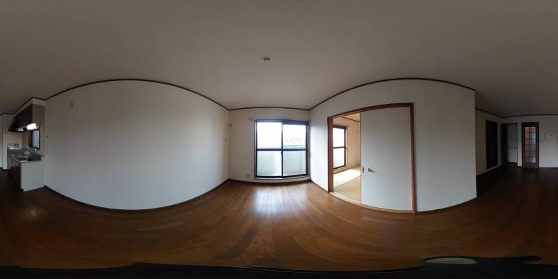 パノラマ画像リビング