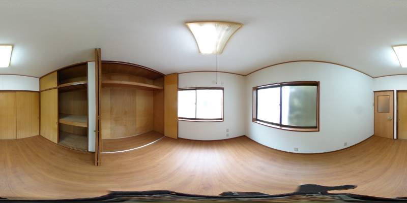 パノラマ画像洋室