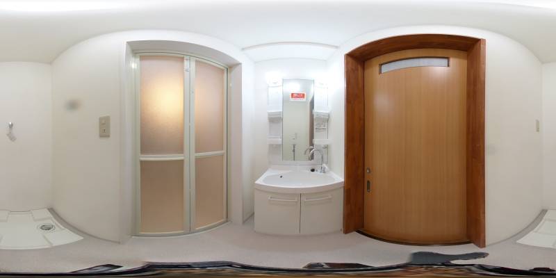 パノラマ画像洗面所