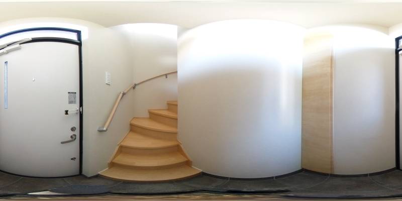 パノラマ画像玄関