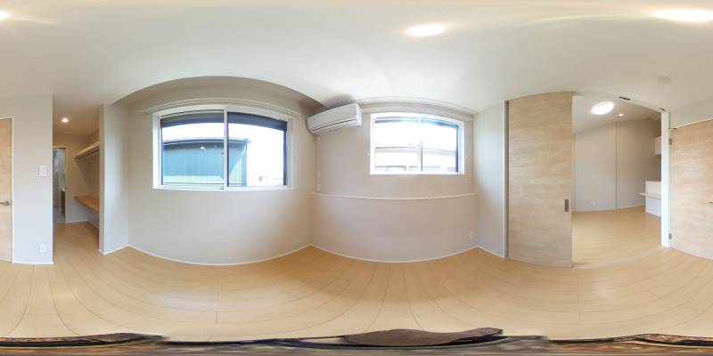 パノラマ画像洋室