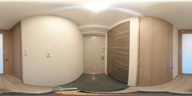 パノラマ画像玄関