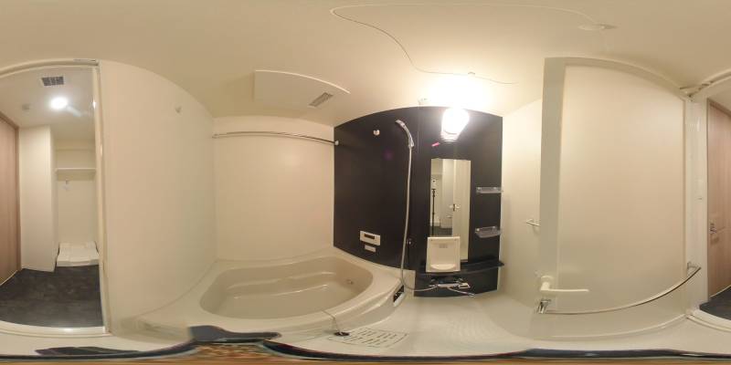 パノラマ画像バスルーム