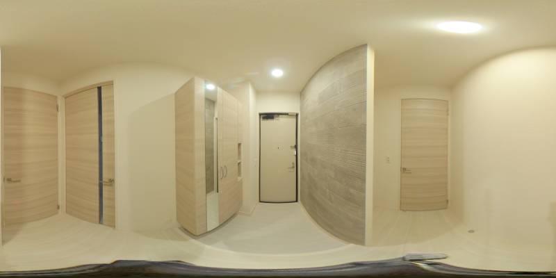 パノラマ画像玄関