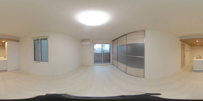 パノラマ画像リビング