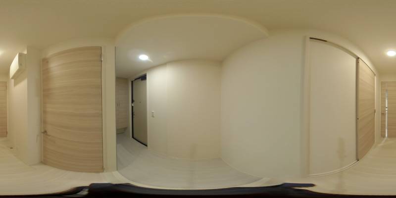 パノラマ画像玄関