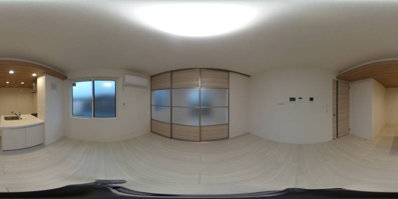 パノラマ画像リビング