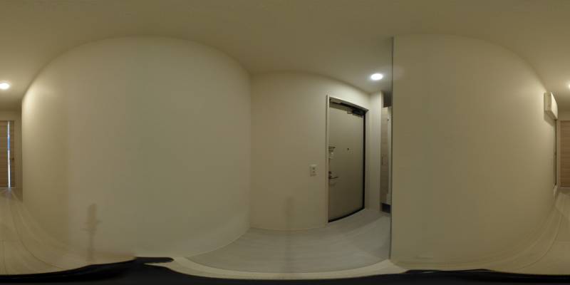 パノラマ画像玄関