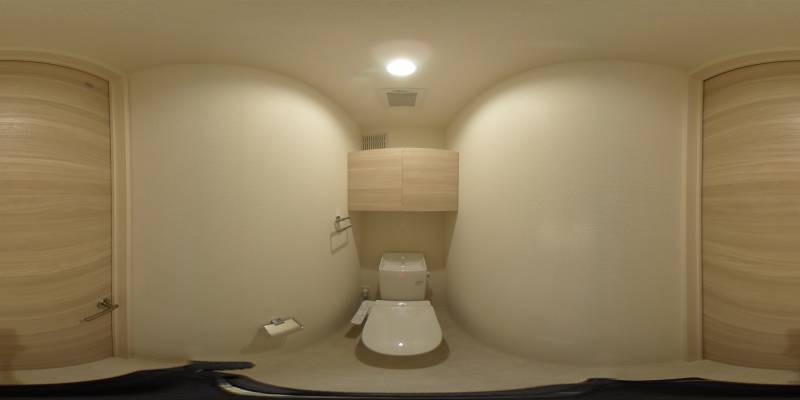 パノラマ画像トイレ