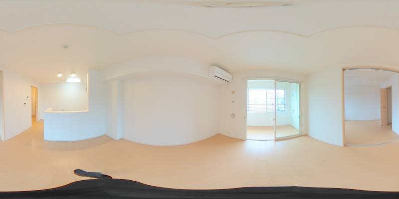 パノラマ画像リビング