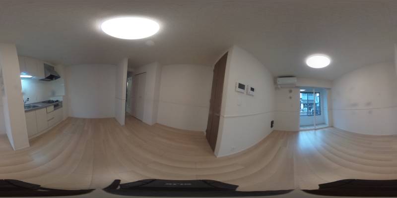 パノラマ画像リビング