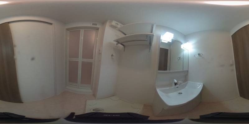 パノラマ画像洗面所