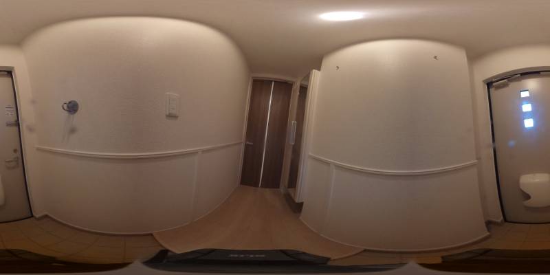 パノラマ画像玄関