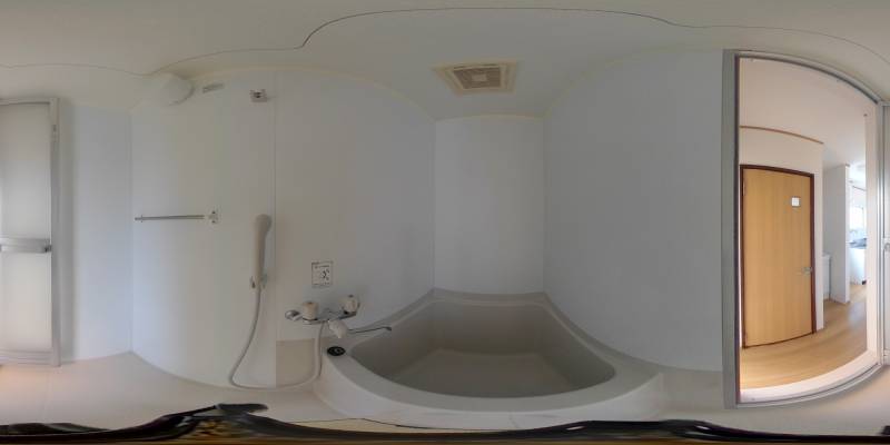 パノラマ画像バスルーム