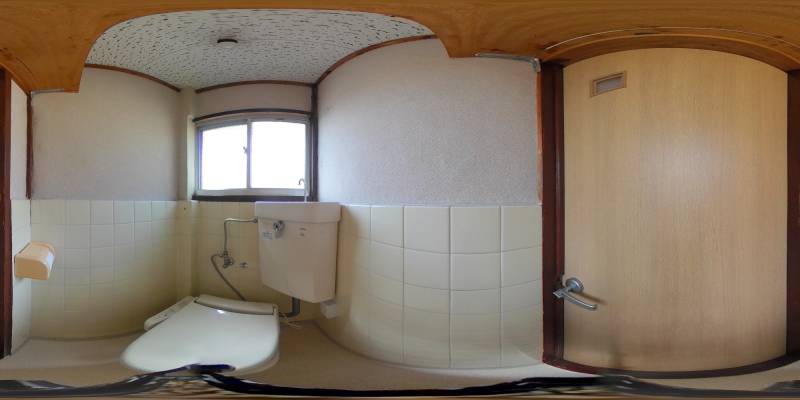 パノラマ画像トイレ