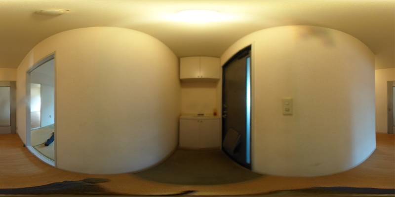 パノラマ画像玄関