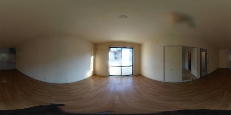 パノラマ画像リビング