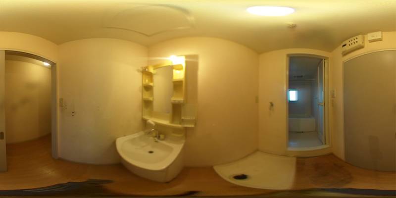 パノラマ画像洗面所