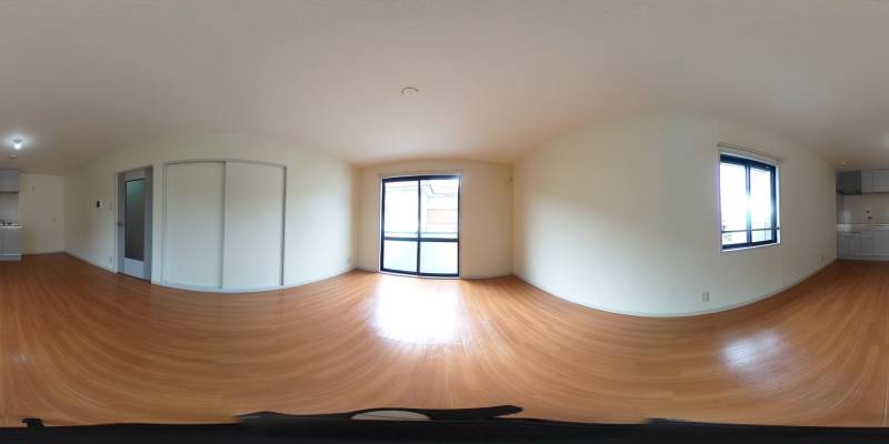 パノラマ画像リビング