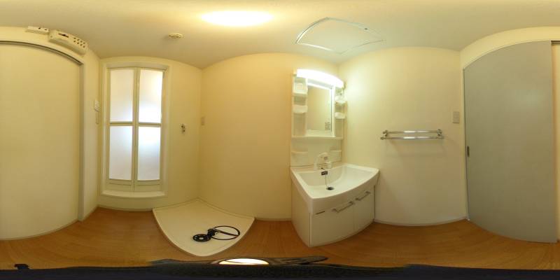 パノラマ画像洗面所