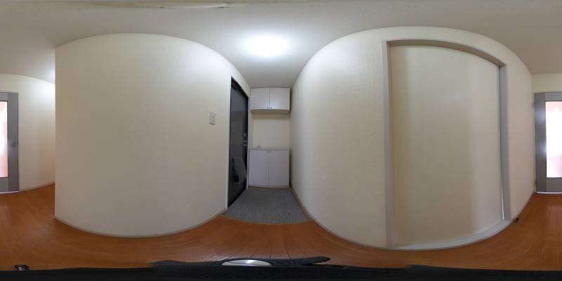 パノラマ画像玄関