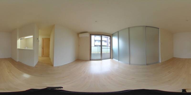 パノラマ画像リビング